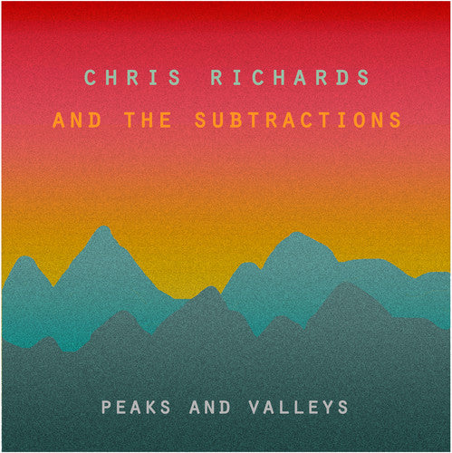 Chris Richards & the Subtractions Peaks & Valleys - Record Album - Vinyl LP