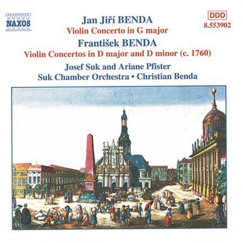 Christian Benda Violin Concertos I - CD Album