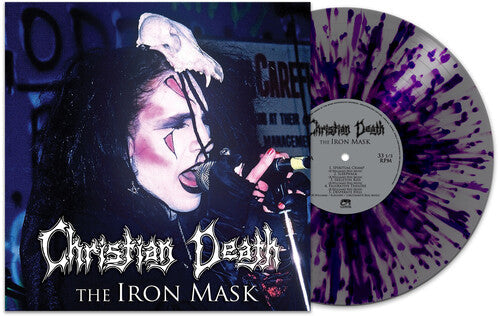 CHRISTIAN DEATH The Iron Mask [Silver/Purple Splatter]
