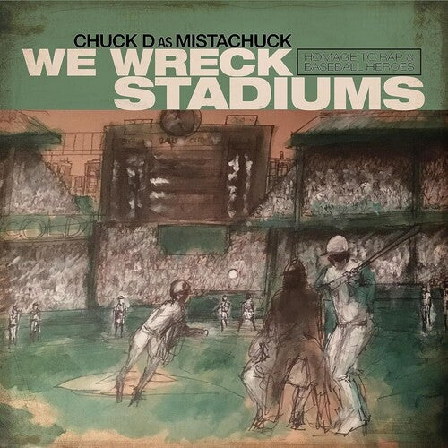 Chuck D We Wreck Stadiums - Record Album - Vinyl LP