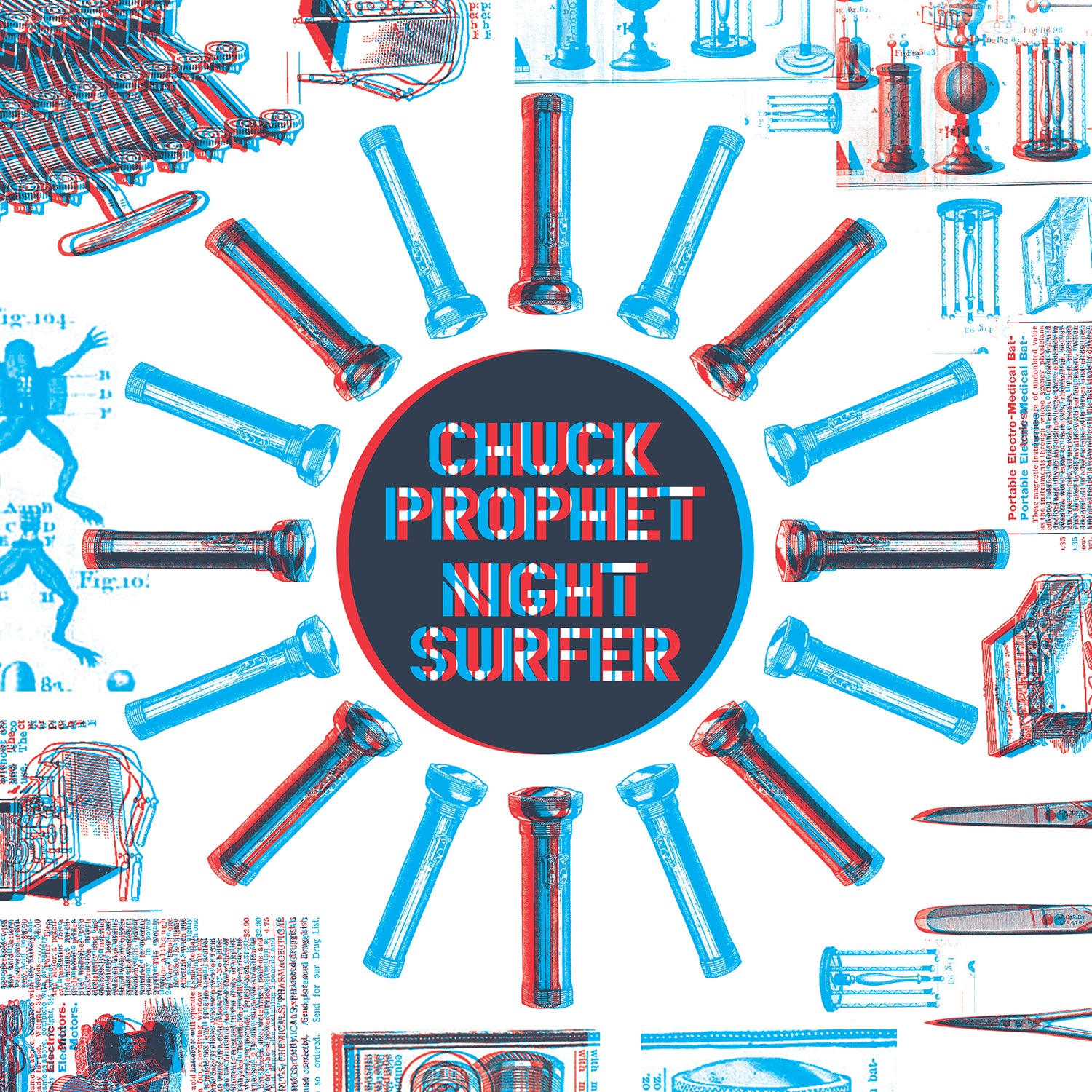 Chuck Prophet 3D Night Surfer 7" Singles Collection
