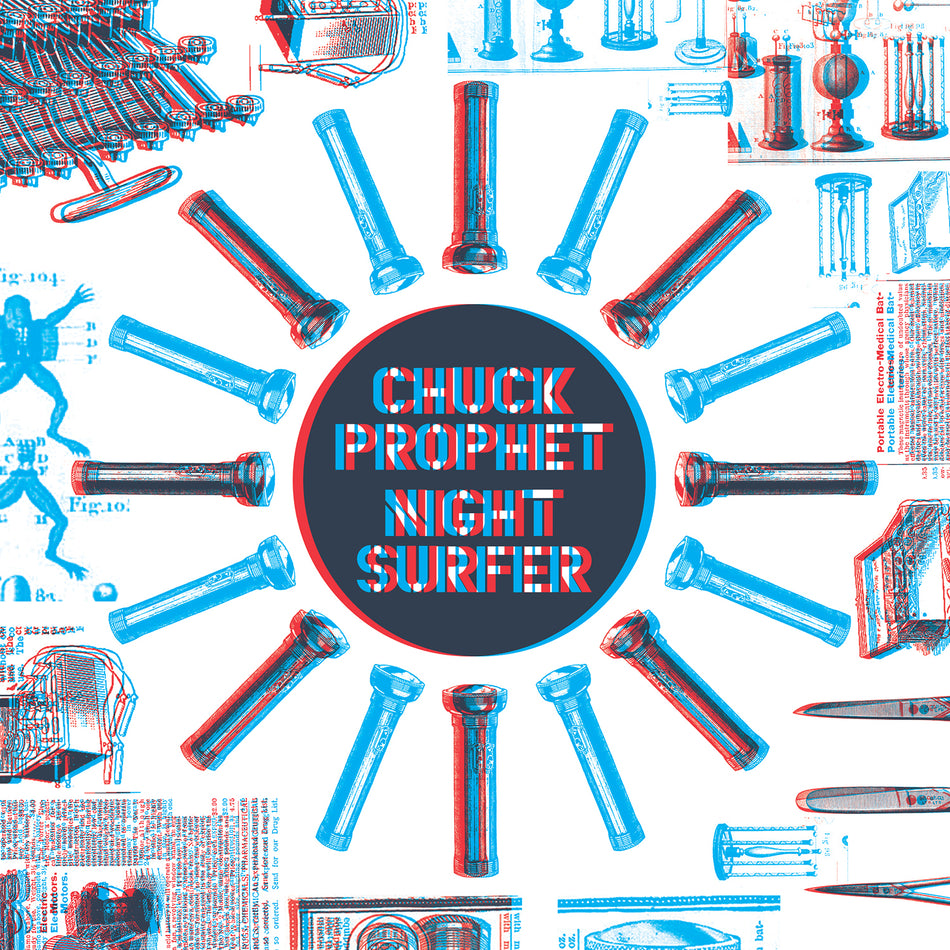 Chuck Prophet 3D Night Surfer 7" Singles Collection