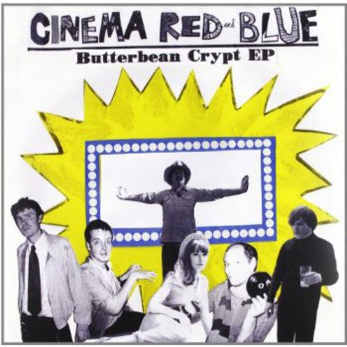 Cinema Red and Blue Butterbean Crypt EP - Record Album - Vinyl LP