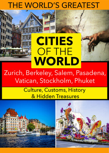 Cities of the World: Zurich, Berkeley, Salem Cities of the World: Zurich, Berkeley, Salem, Pasadena, Vatican, Stockholm, Phuket, - DVD