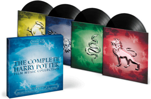 City of Prague Philharmonic Orchestra Complete Harry Potter Film Music Collection - 4-Disc Record Album - Vinyl LP