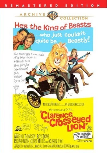 Clarence, The Cross-Eyed Lion - DVD