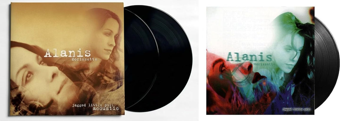Alanis Morissette - Classic 2 Vinyl Record Album Set - Jagged Little Pill 180g Vinyl & Jagged Little Pill Acoustic 180g (Import) Vinyl
