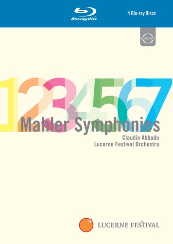 Claudio Abbado Mahler: Symphonies 1-7 - 4-Disc Blu-Ray Set