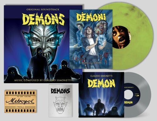 CLAUDIO SIMONETTI Demons: 35th Anniversary (Original Soundtracl) [Deluxe Gatefold Boxset] - Double Record Album - Vinyl LP