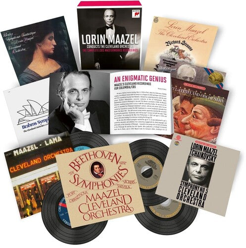 Cleveland Orchestra Lorin Maazel Conducts the Cleveland Orchestra: The Complete CBS Masterworks Recordings - 15-Disc CD Album