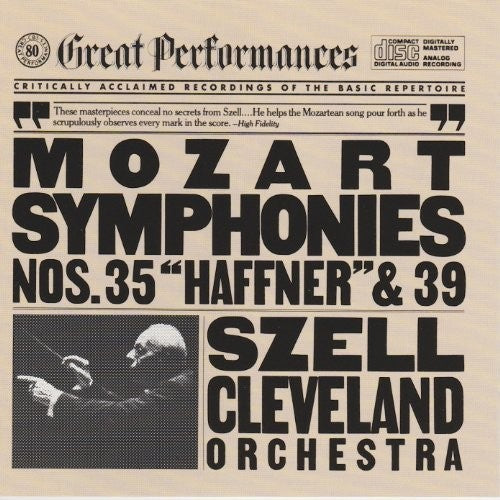 Cleveland Orchestra / Szell Symphonynies 35 & 39 - CD Album