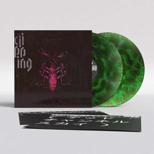 Clipping Dead Channel Sky - Ghostly Green - Double Record Album - Vinyl LP