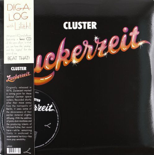CLUSTER Zuckerzeit - Double Record Album - Vinyl LP