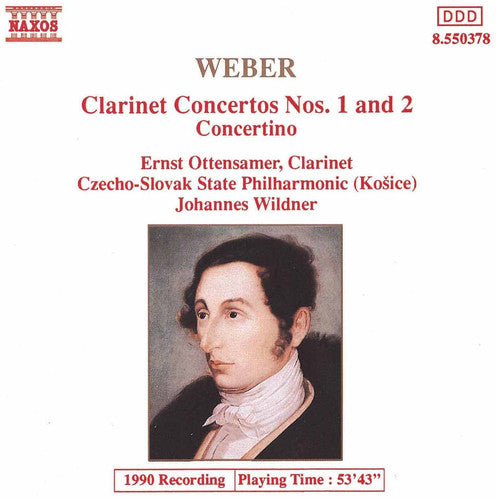C.M. Weber Von Clarinet Concerti 1 & 2 / Concertino - CD Album