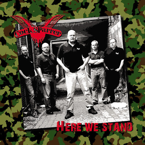 Cock Sparrer Here We Stand - Record Album - Vinyl LP