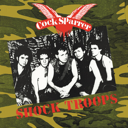 Cock Sparrer Shock Troops - Record Album - Vinyl LP