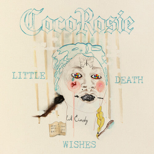CocoRosie Littledeath Wishes - Blue - Record Album - Vinyl LP
