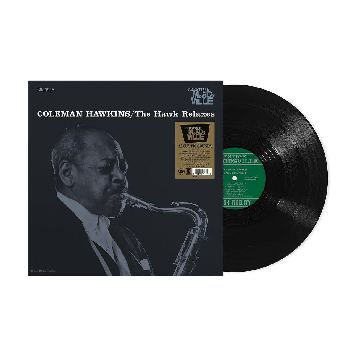 Coleman Hawkins The Hawk Relaxes - Record Album - Vinyl LP