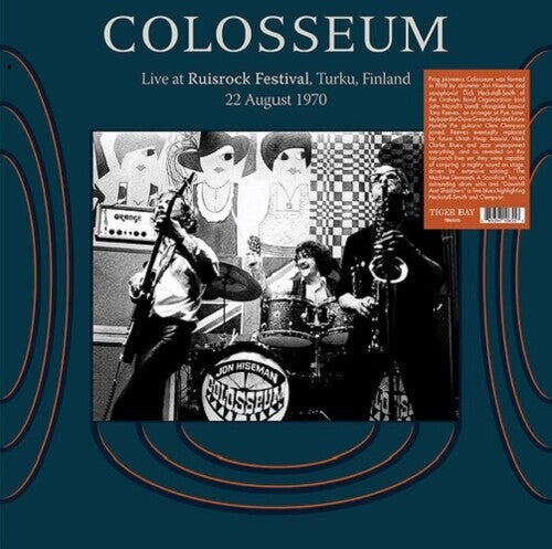 Colosseum Live At Ruisrock Festival Finaland 8/22/70 - Record Album - Vinyl LP