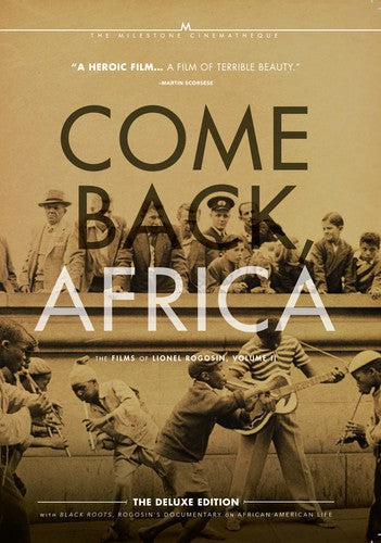 Come Back, Africa: The Films of Lionel Rogosin: Volume 2 - 2-Disc DVD Set