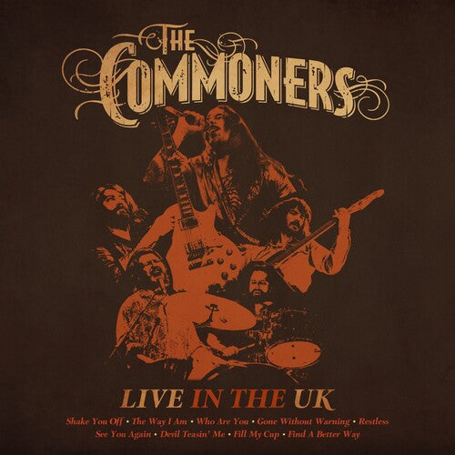 Commoners Commoners - Live in the UK - Record Album - Vinyl LP