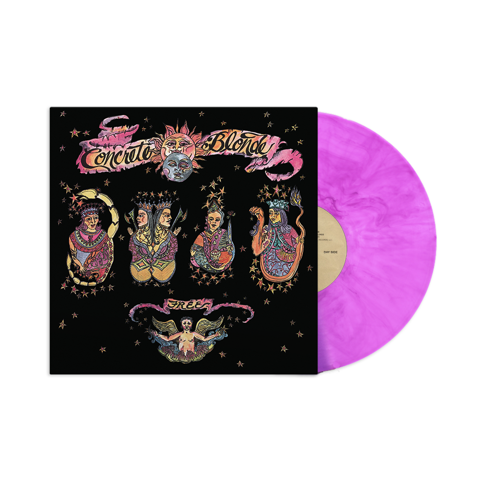 Concrete Blonde Free [Pink Sapphire Vinyl]