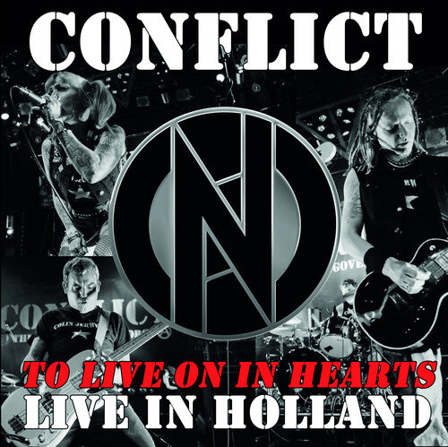 CONFLICT To Live On In Hearts: Live In Holland - Record Album - Vinyl LP
