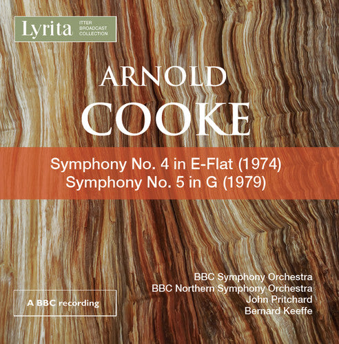 Cooke / BBC Symphony Orchestra / Keeffe Cooke: Symphonies Nos. 4 & 5 - CD Album