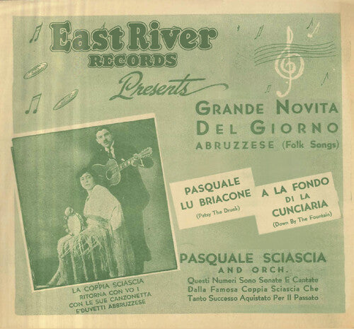 Coppia Sciascia Italian Folk Songs from Abruzzo 1927-1930 - CD Album