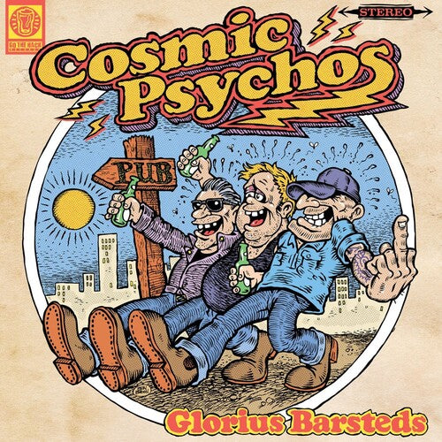 COSMIC PSYCHOS Glorius Barsteds - Record Album - Vinyl LP