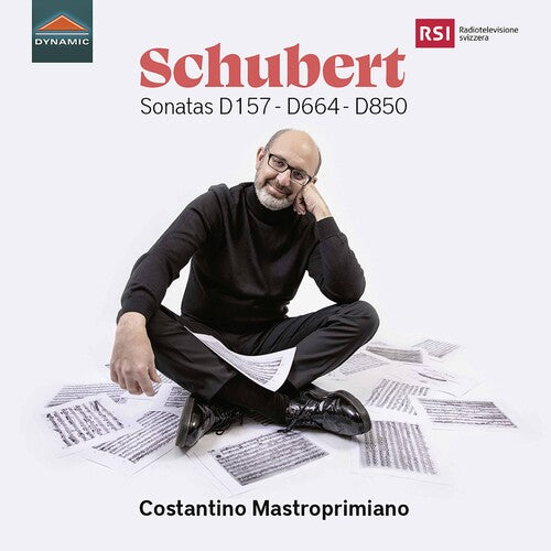 Costantino Mastroprimiano Sonatas D157 D664 D850 - CD Album