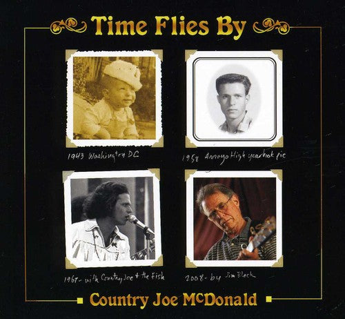 Country Joe Mcdonald Time Flies By - CD Album