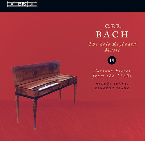 C.P.E. Bach Solo Keyboard Music 19 - CD Album