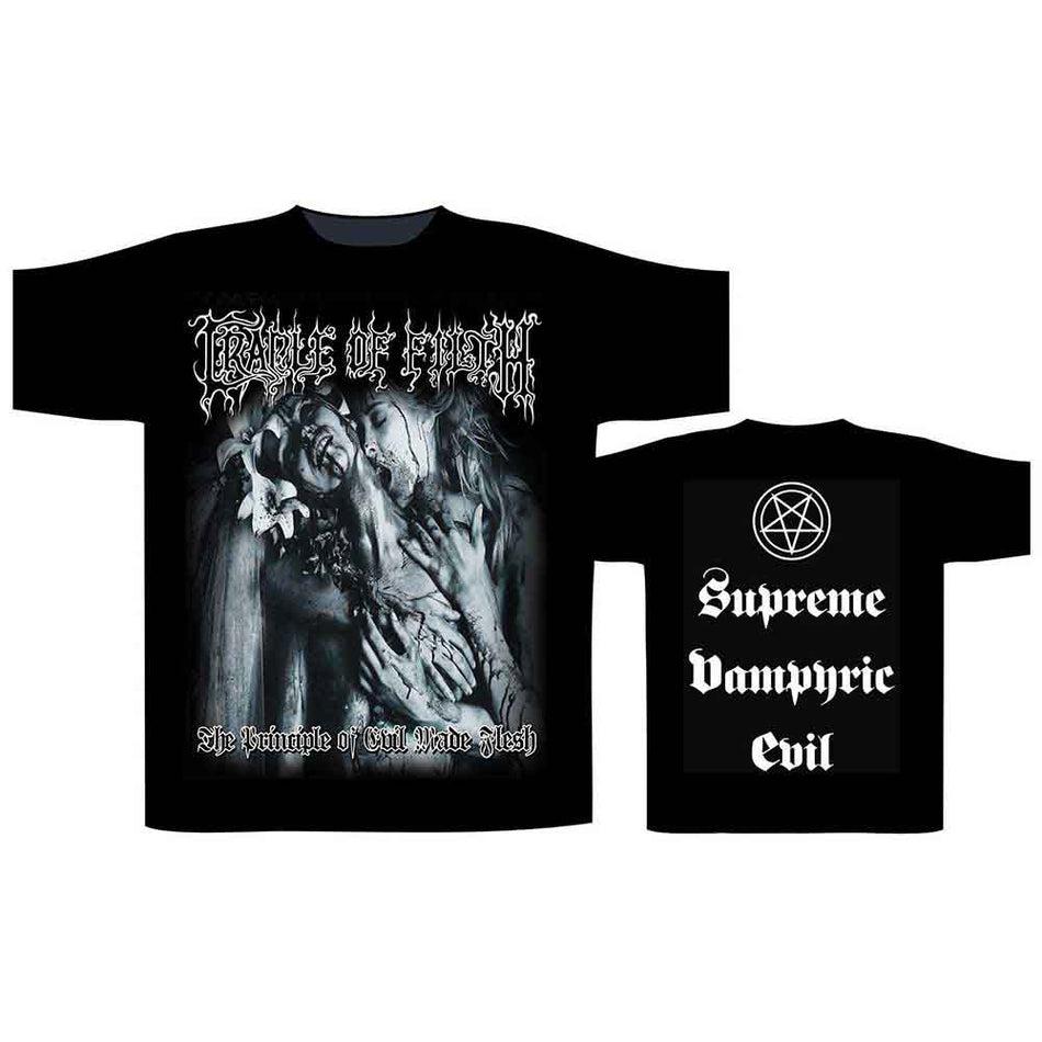 Cradle Of Filth Supreme Vampiric Evil Black