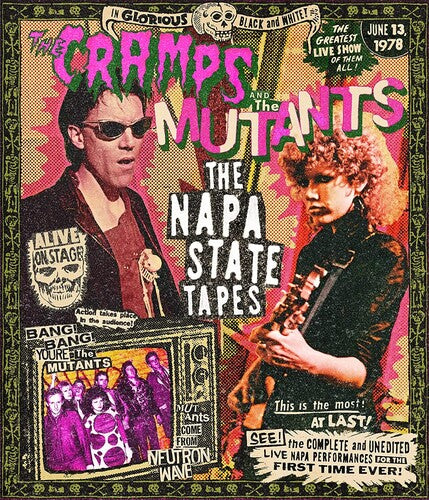 Cramps / Mutants Live At Napa State Mental Hospital - Blu-Ray