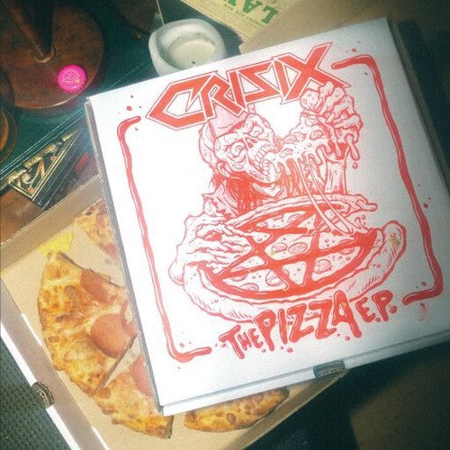 Crisix The Pizza EP (Red Vinyl) - Record Album - Vinyl LP