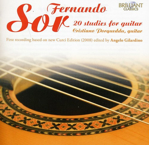 Cristiano Porqueddu 20 Studies for Guitar - CD Album