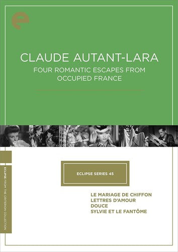 Criterion Collection Eclipse Series 45: Claude Autant-Lara: Four Romantic Escapes From Occupied France (Criterion Collection) - 4-Disc DVD Set