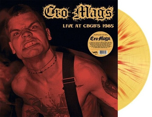 Cro-Mags Live At CBGB's 1985 - Record Album - Vinyl LP