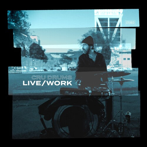 Cru Drums Live/Work - Record Album - Vinyl LP