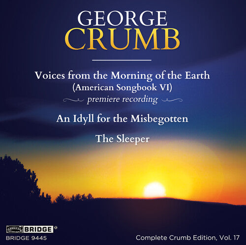 Crumb, George / Rudich, Rachel / Colson, David George Crumb 17 - CD Album