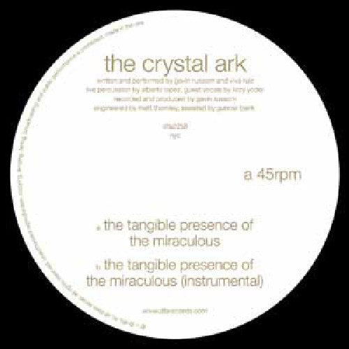 Crystal Ark Tangible Presence of the Miraculous - Record Album - Vinyl LP