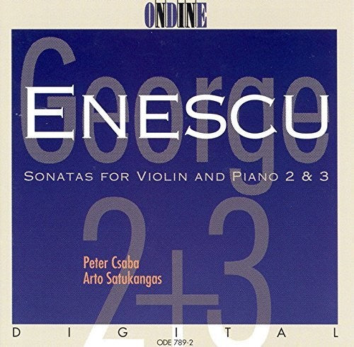 Csaba / Satukangas Sonatas for Violin - CD Album