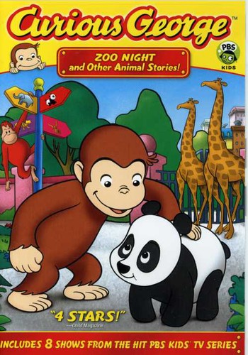 Curious George: Zoo Night and Other Animal Stories! - DVD