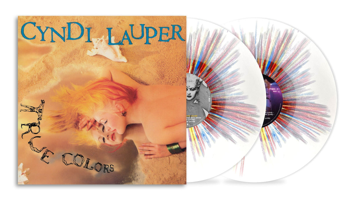 Cyndi Lauper True Colors (40Th Anniversary) [Rainbow Sprinkle Vinyl] [2LP]