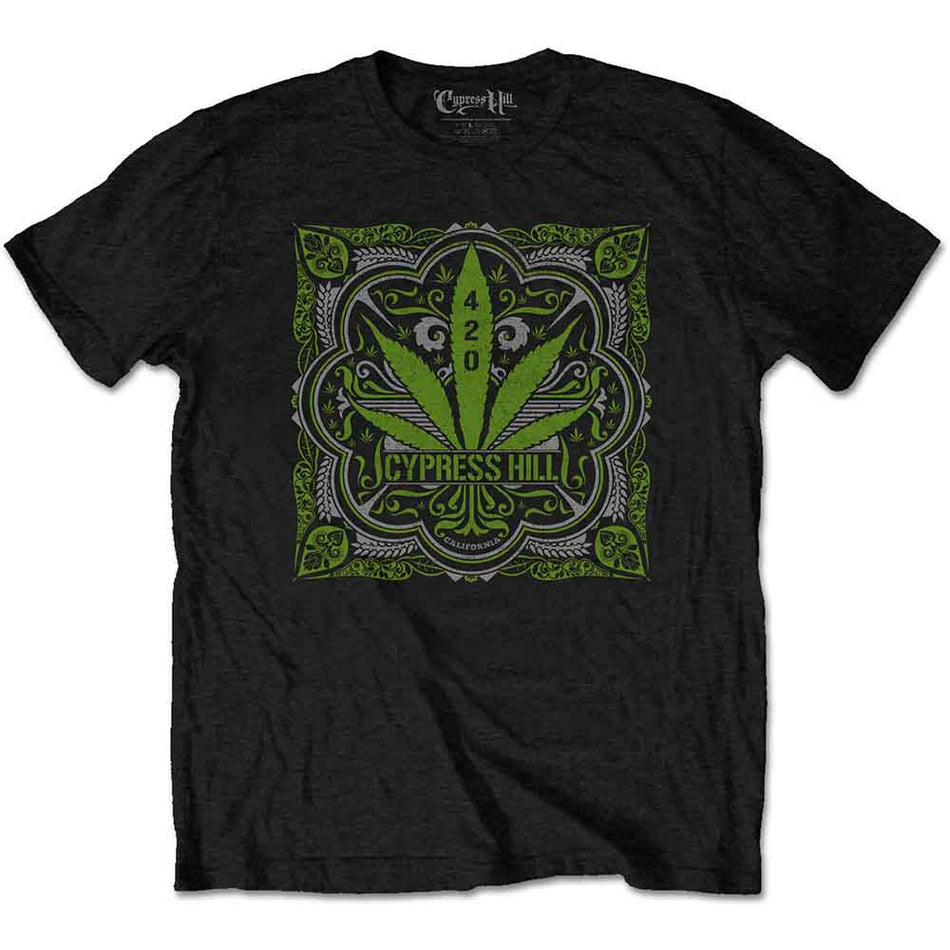 Cypress Hill 420 Leaf Black