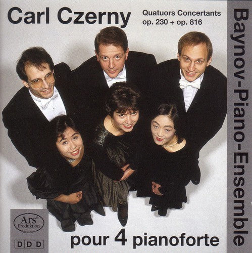 Czerny / Baynov Carl Czerny Quatuors Concertants Op 230 & Op 816 - CD Album