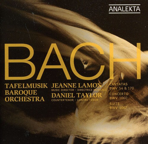 Daniel Taylor Cantatas BWV 54 & 170 / Concerto BWV / Orchestral - CD Album