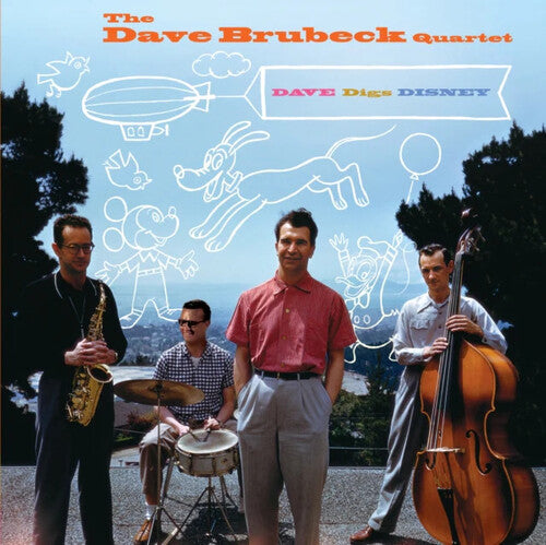 Dave Brubeck Dave Digs Disney - Record Album - Vinyl LP
