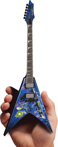 Dave Mustaine Dave Mustaine Megadeth Signature V Rust In Peace 10 Inch Miniature Guitar Replica - Miniature Guitar